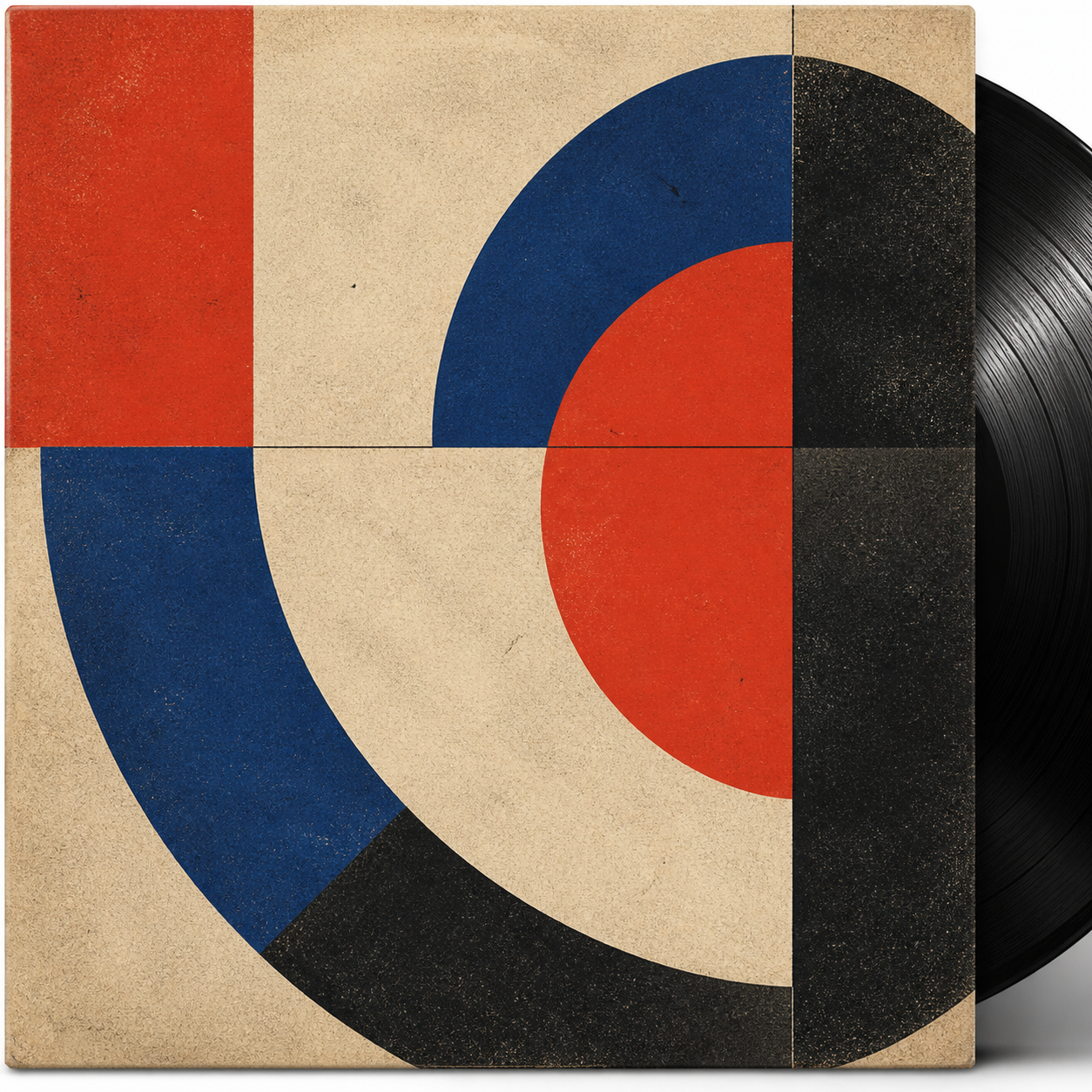 Abstract random record artwork